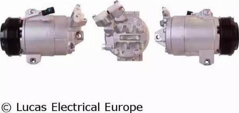 Lucas Electrical ACP840 - Компресор, кондиціонер autocars.com.ua