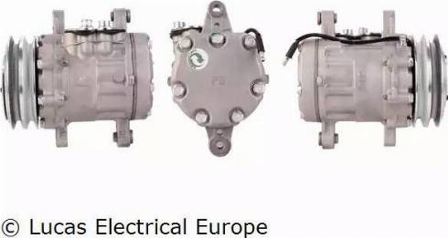 Lucas Electrical ACP842 - Компресор, кондиціонер autocars.com.ua