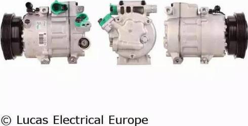 Lucas Electrical ACP851 - Компресор, кондиціонер autocars.com.ua