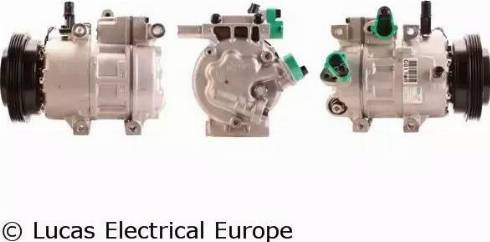 Lucas Electrical ACP852 - Компресор, кондиціонер autocars.com.ua