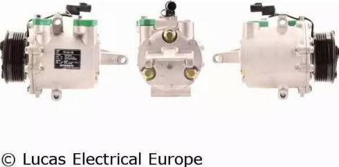 Lucas Electrical ACP854 - Компресор, кондиціонер autocars.com.ua