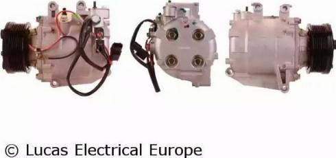 Lucas Electrical ACP856 - Компресор, кондиціонер autocars.com.ua