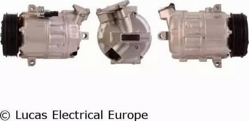 Lucas Electrical ACP867 - Компрессор кондиционера avtokuzovplus.com.ua