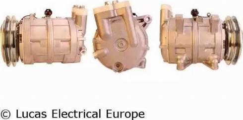 Lucas Electrical ACP876 - Компресор, кондиціонер autocars.com.ua