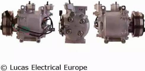 Lucas Electrical ACP886 - Компресор, кондиціонер autocars.com.ua