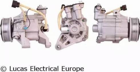 Lucas Electrical ACP896 - Компресор, кондиціонер autocars.com.ua