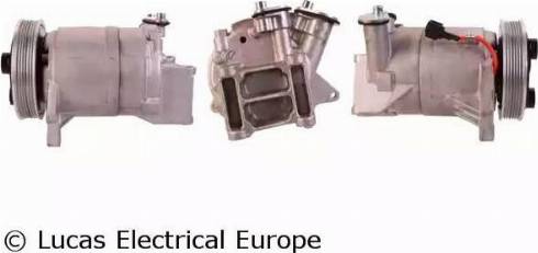 Lucas Electrical ACP902 - Компресор, кондиціонер autocars.com.ua