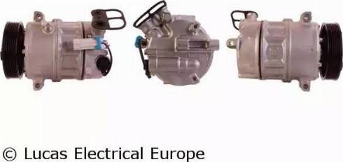 Lucas Electrical ACP904 - Компресор, кондиціонер autocars.com.ua