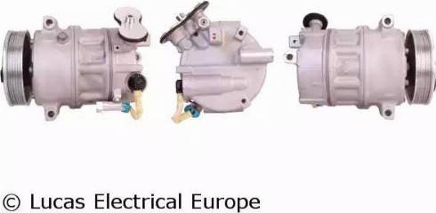 Lucas Electrical ACP905 - Компресор, кондиціонер autocars.com.ua