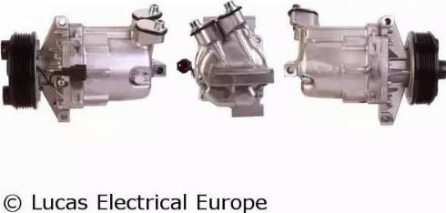 Lucas Electrical ACP916 - Компрессор кондиционера avtokuzovplus.com.ua