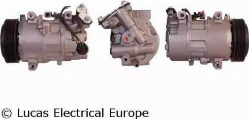 Lucas Electrical ACP920 - Компресор, кондиціонер autocars.com.ua