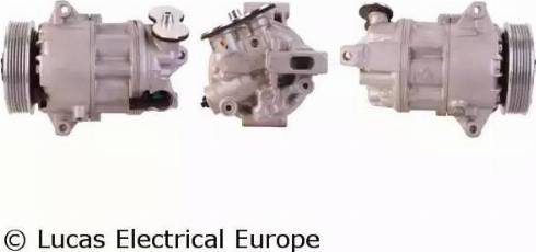 Lucas Electrical ACP923 - Компресор, кондиціонер autocars.com.ua