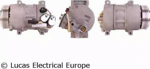 Lucas Electrical ACP937 - Компресор, кондиціонер autocars.com.ua