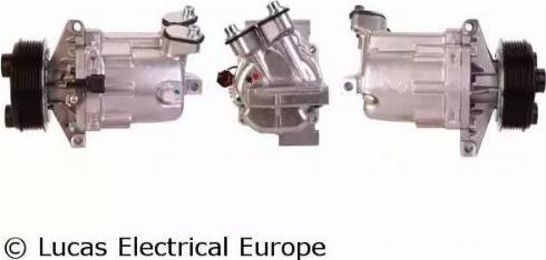 Lucas Electrical ACP941 - Компрессор кондиционера avtokuzovplus.com.ua