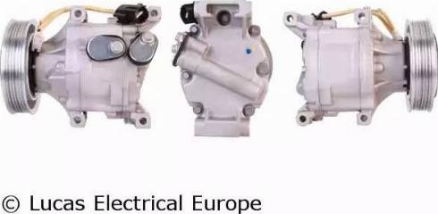 Lucas Electrical ACP957 - Компресор, кондиціонер autocars.com.ua