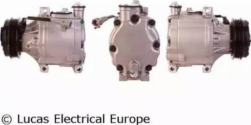 Lucas Electrical ACP967 - Компрессор кондиционера avtokuzovplus.com.ua