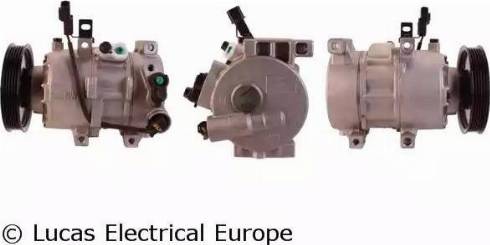 Lucas Electrical ACP977 - Компресор, кондиціонер autocars.com.ua