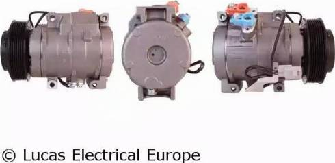 Lucas Electrical ACP978 - Компресор, кондиціонер autocars.com.ua