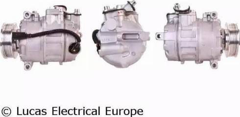 Lucas Electrical ACP981 - Компресор, кондиціонер autocars.com.ua