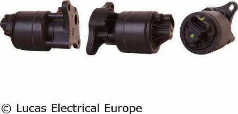 Lucas Electrical LEV0063 - Клапан повернення ОГ autocars.com.ua