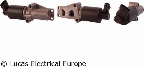 Lucas Electrical LEV0136 - Клапан повернення ОГ autocars.com.ua