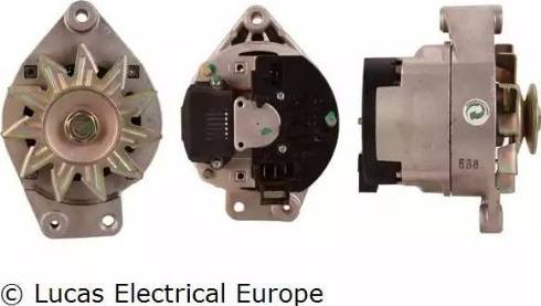 Lucas Electrical LRA00743 - Генератор autocars.com.ua