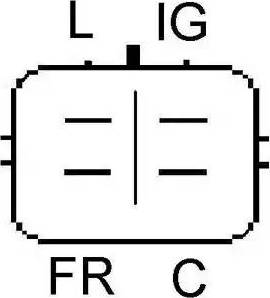 Lucas Electrical LRA02048 - Генератор autocars.com.ua