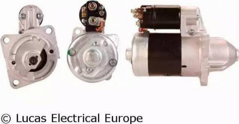 Lucas Electrical LRS00110 - Стартер autocars.com.ua