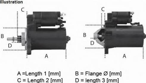 Lucas Electrical LRS00264 - Стартер avtokuzovplus.com.ua