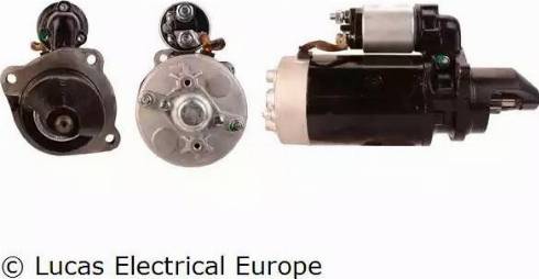 Lucas Electrical LRS00435 - Стартер avtokuzovplus.com.ua