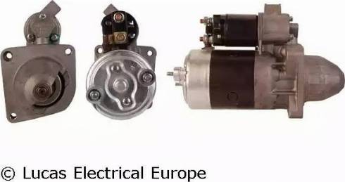 Lucas Electrical LRS00743 - Стартер autocars.com.ua