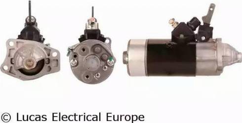 Lucas Electrical LRS00826 - Стартер avtokuzovplus.com.ua