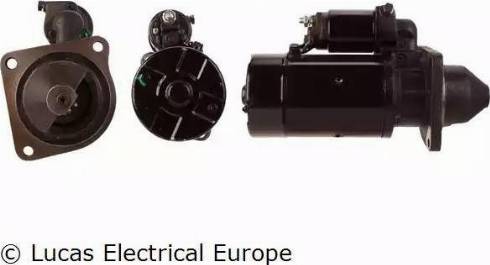 Lucas Electrical LRS00847 - Стартер avtokuzovplus.com.ua