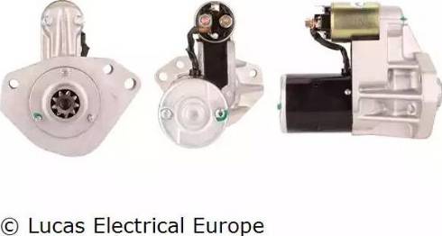 Lucas Electrical LRS00849 - Стартер avtokuzovplus.com.ua