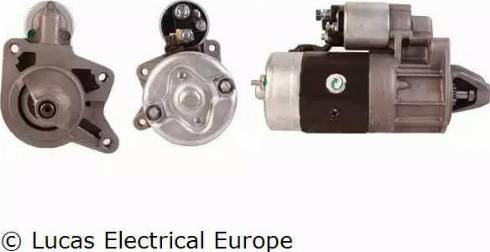 Lucas Electrical LRS01172 - Стартер autocars.com.ua