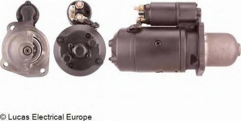 Lucas Electrical LRS01558 - Стартер avtokuzovplus.com.ua