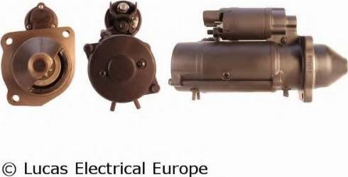 Lucas Electrical LRS02515 - Стартер avtokuzovplus.com.ua