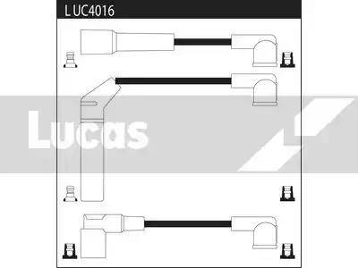 Lucas Electrical LUC4016 - Комплект проводов зажигания avtokuzovplus.com.ua
