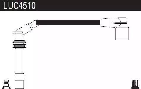 Lucas Electrical LUC4510 - Комплект проводов зажигания avtokuzovplus.com.ua