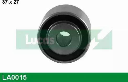 Lucas Engine Drive LA0015 - Паразитний / провідний ролик, поліклиновий ремінь autocars.com.ua