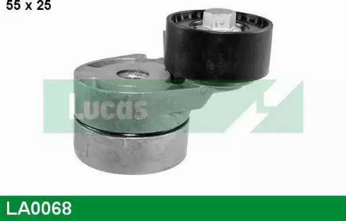 Lucas Engine Drive LA0068 - Натягувач ременя, клинові зуб. autocars.com.ua