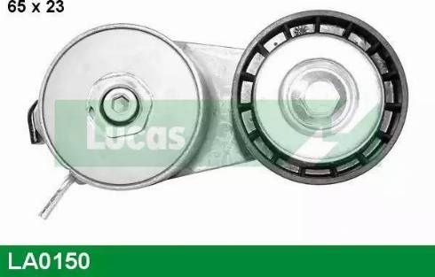 Lucas Engine Drive LA0150 - Натягувач ременя, клинові зуб. autocars.com.ua