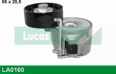 Lucas Engine Drive LA0160 - Натягувач ременя, клинові зуб. autocars.com.ua
