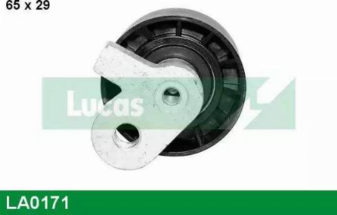 Lucas Engine Drive LA0171 - Паразитний / провідний ролик, поліклиновий ремінь autocars.com.ua