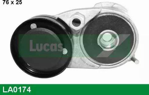 Lucas Engine Drive LA0174 - Натягувач ременя, клинові зуб. autocars.com.ua