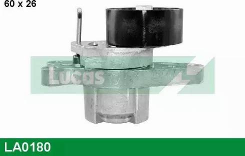 Lucas Engine Drive LA0180 - Натяжна ролик, ремінь ГРМ autocars.com.ua