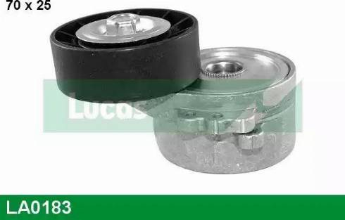 Lucas Engine Drive LA0183 - Натягувач ременя, клинові зуб. autocars.com.ua