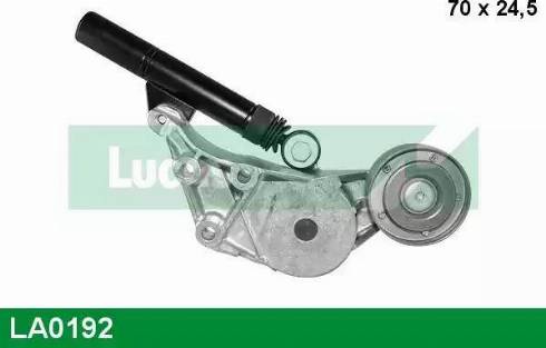 Lucas Engine Drive LA0192 - Натягувач ременя, клинові зуб. autocars.com.ua