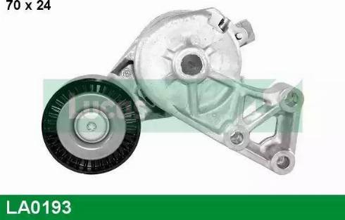 Lucas Engine Drive LA0193 - Натягувач ременя, клинові зуб. autocars.com.ua