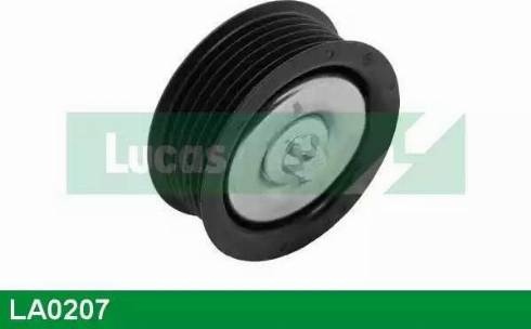 Lucas Engine Drive LA0207 - Натяжна ролик, ремінь ГРМ autocars.com.ua